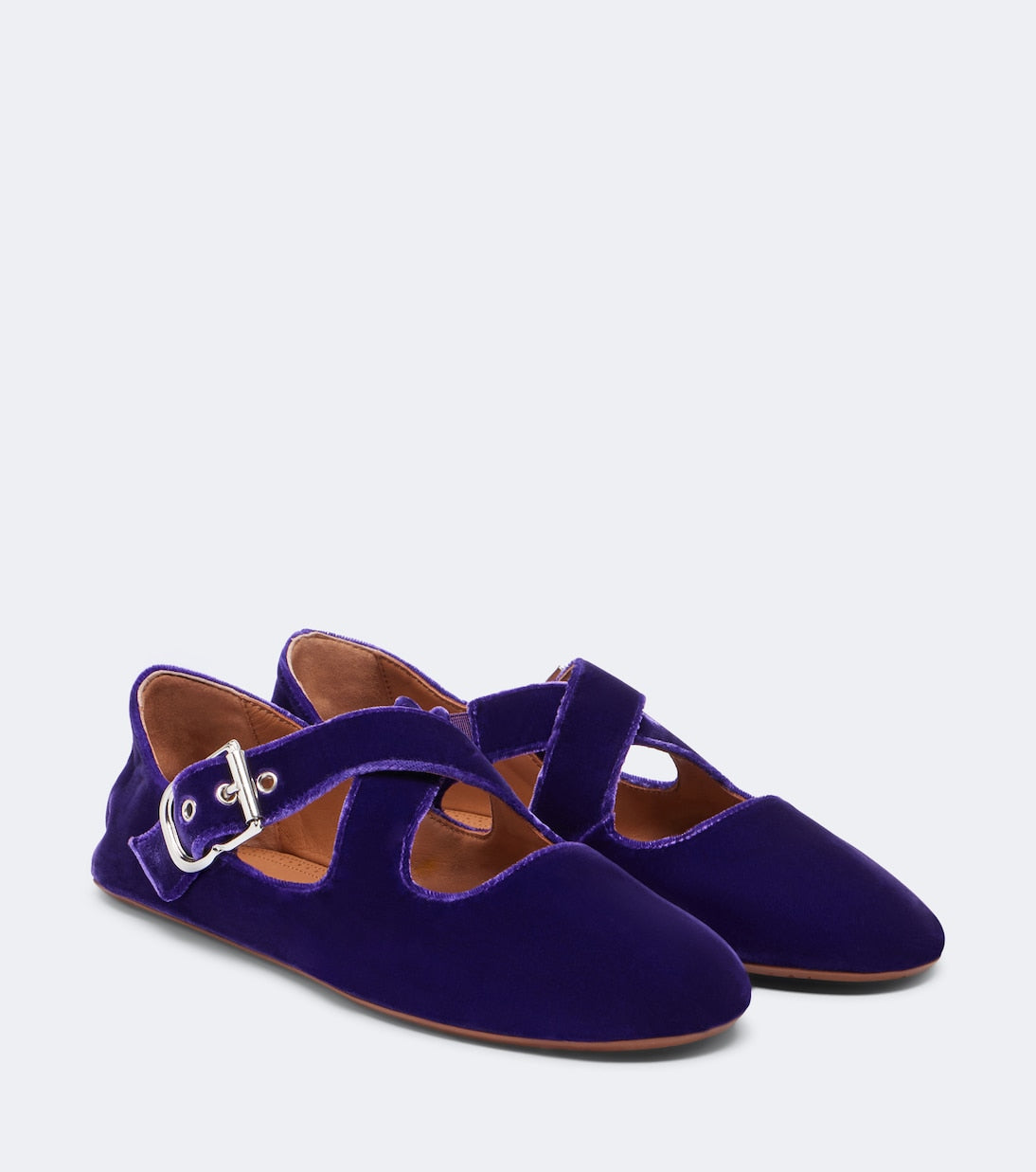 Alaïa - Velvet ballet flats