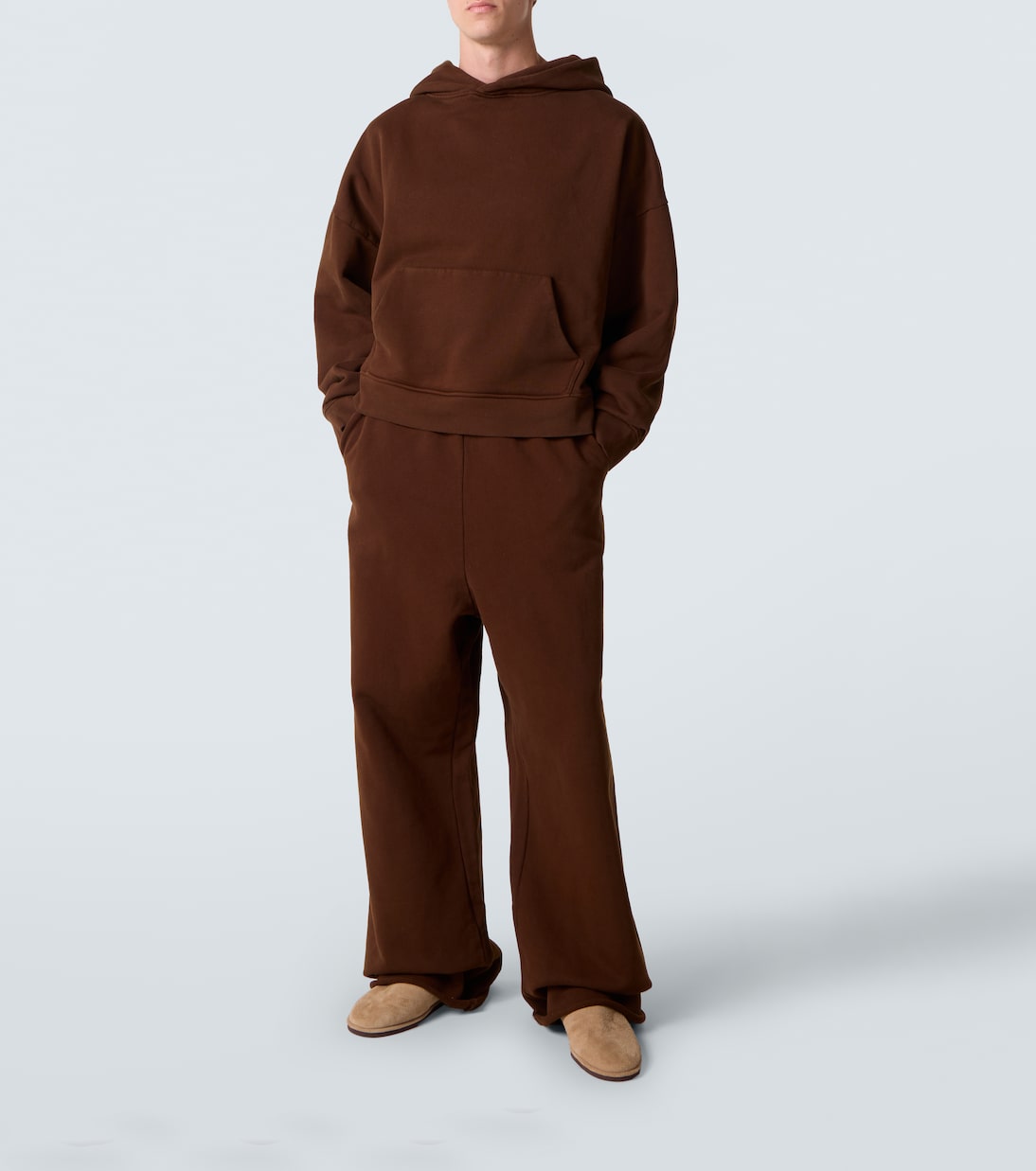 Entire Studios - Cropped cotton hoodie
