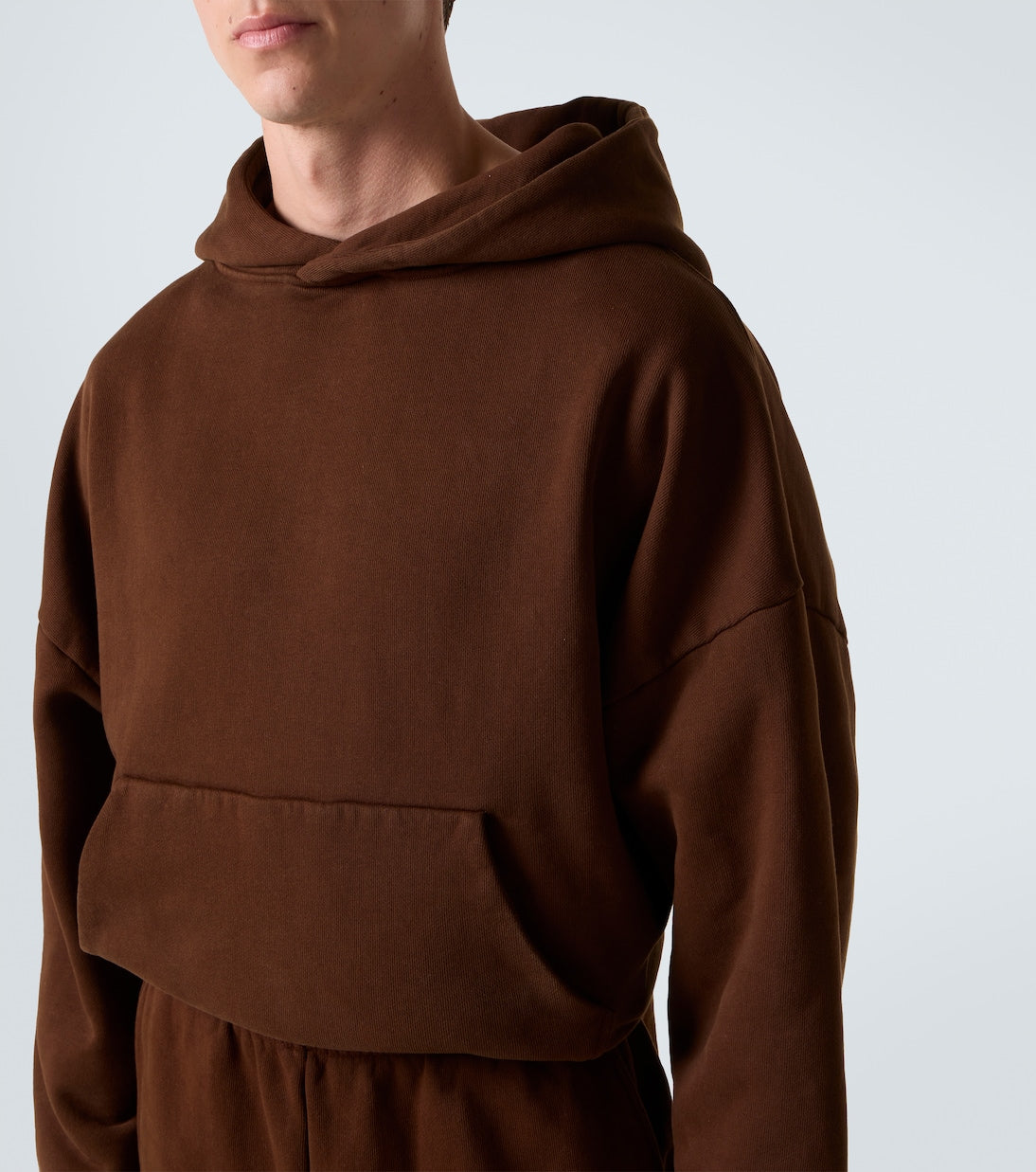 Entire Studios - Cropped cotton hoodie