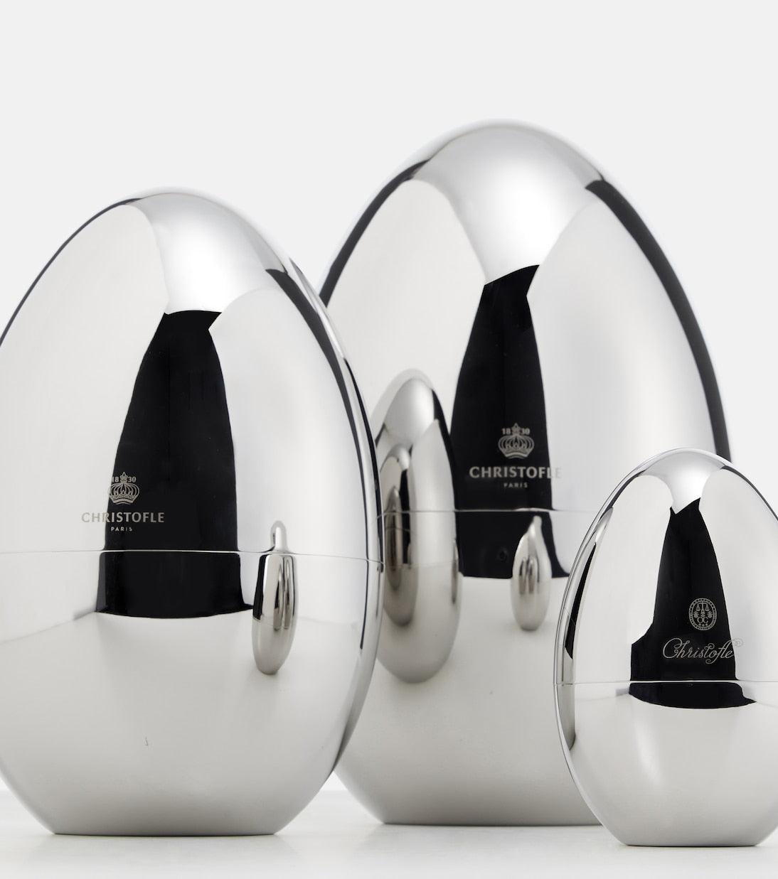Christofle - Mood Coffee set of 6 silver-plated espresso spoons