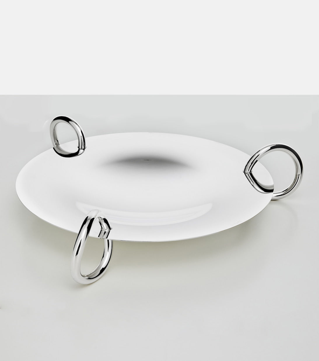Christofle - Vertigo silver-plated centerpiece by Andrée Putman