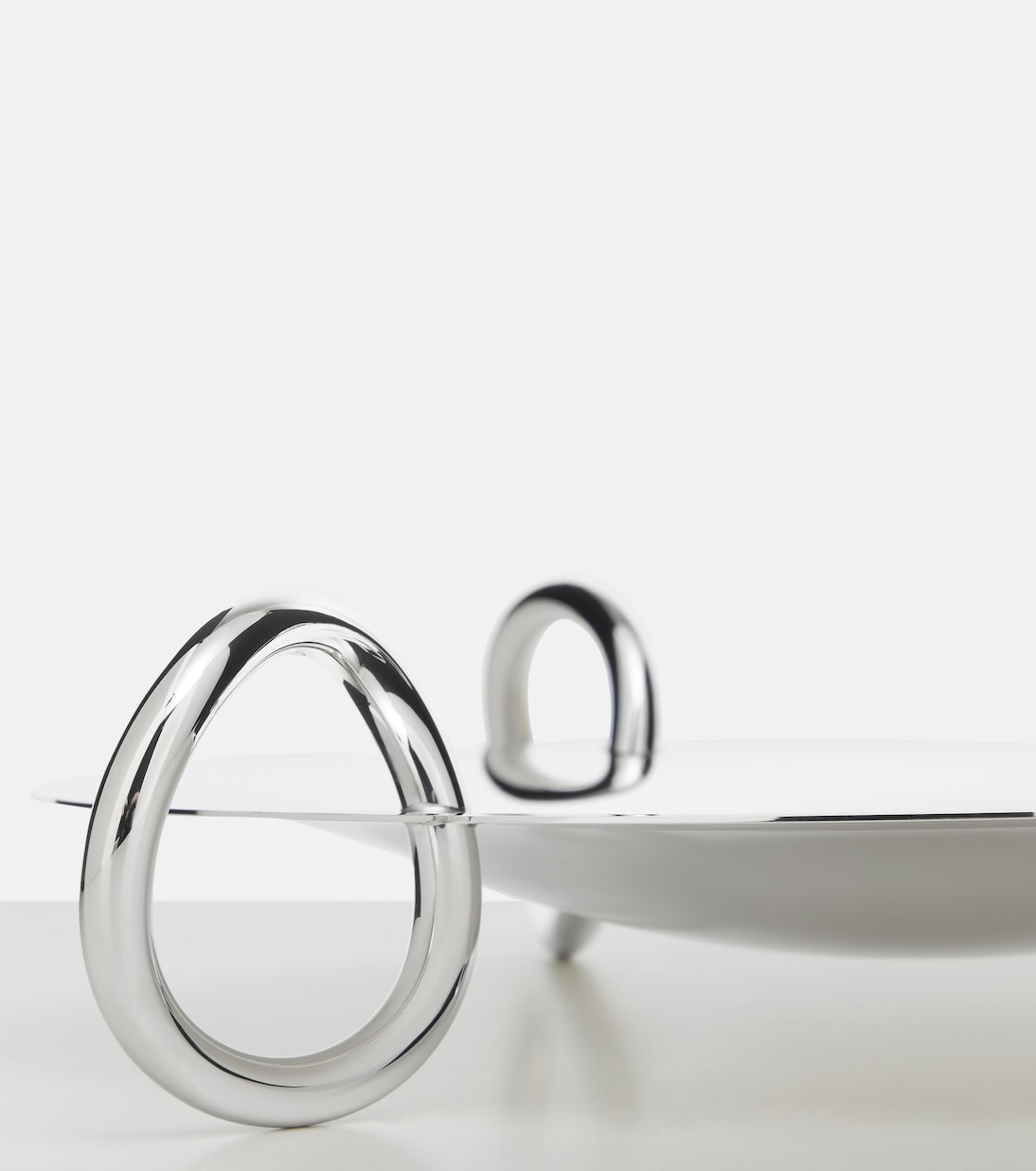 Christofle - Vertigo silver-plated centerpiece by Andrée Putman