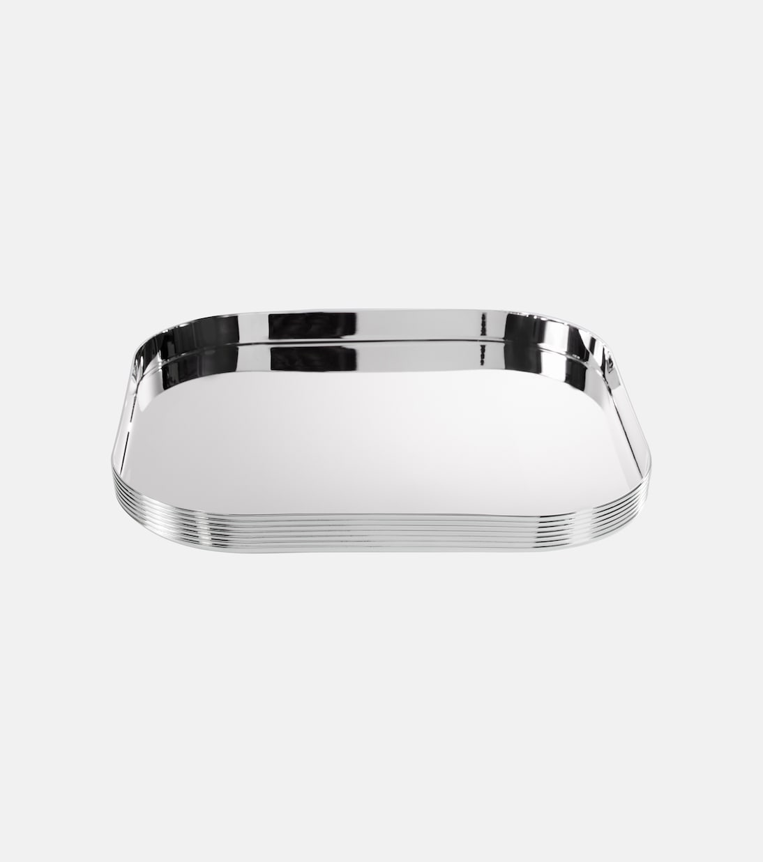 Christofle - K + T silver-plated tray