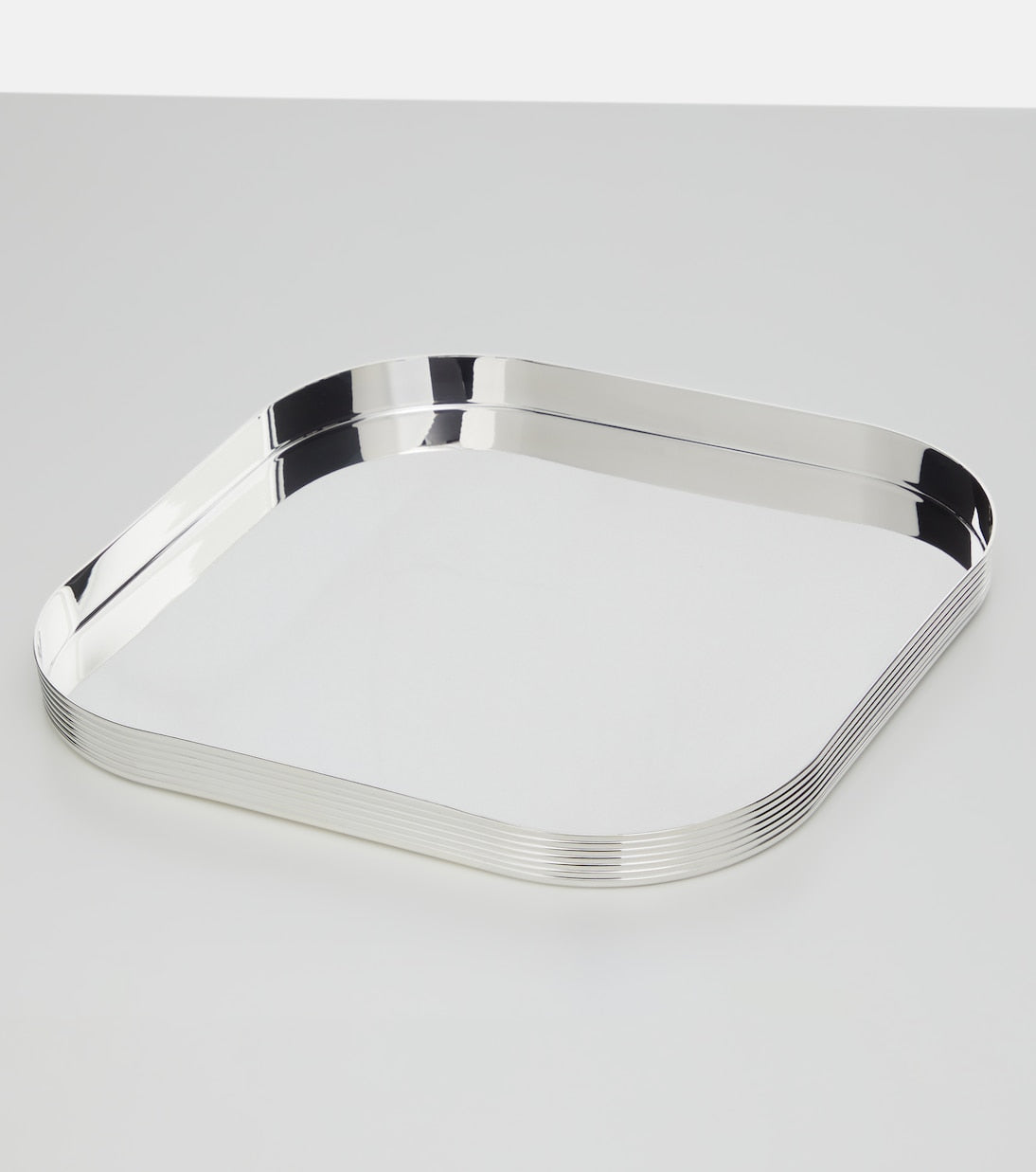 Christofle - K + T silver-plated tray