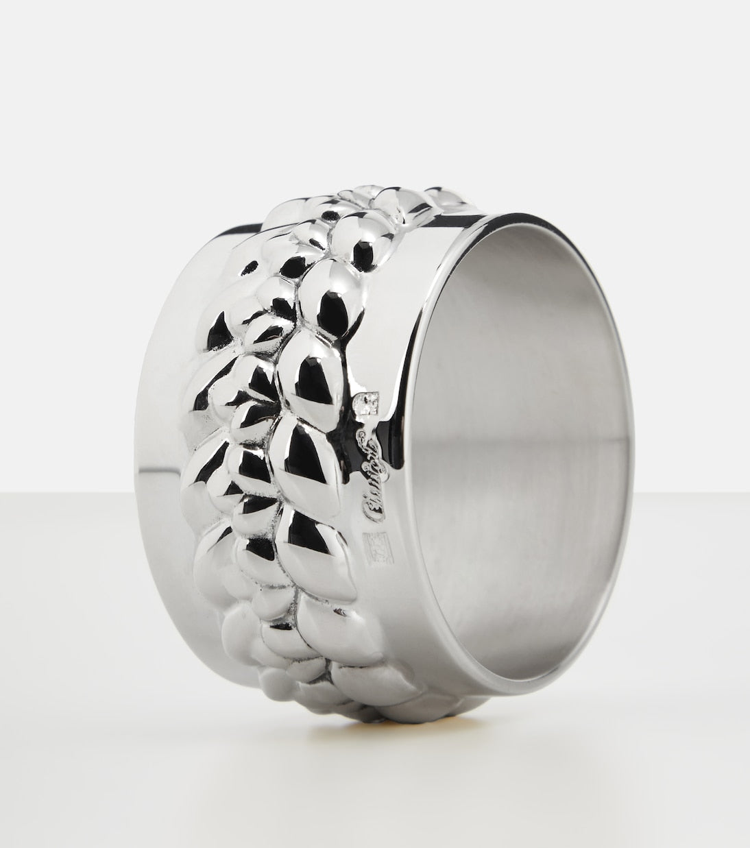 Christofle - Babylone silver-plated napkin ring