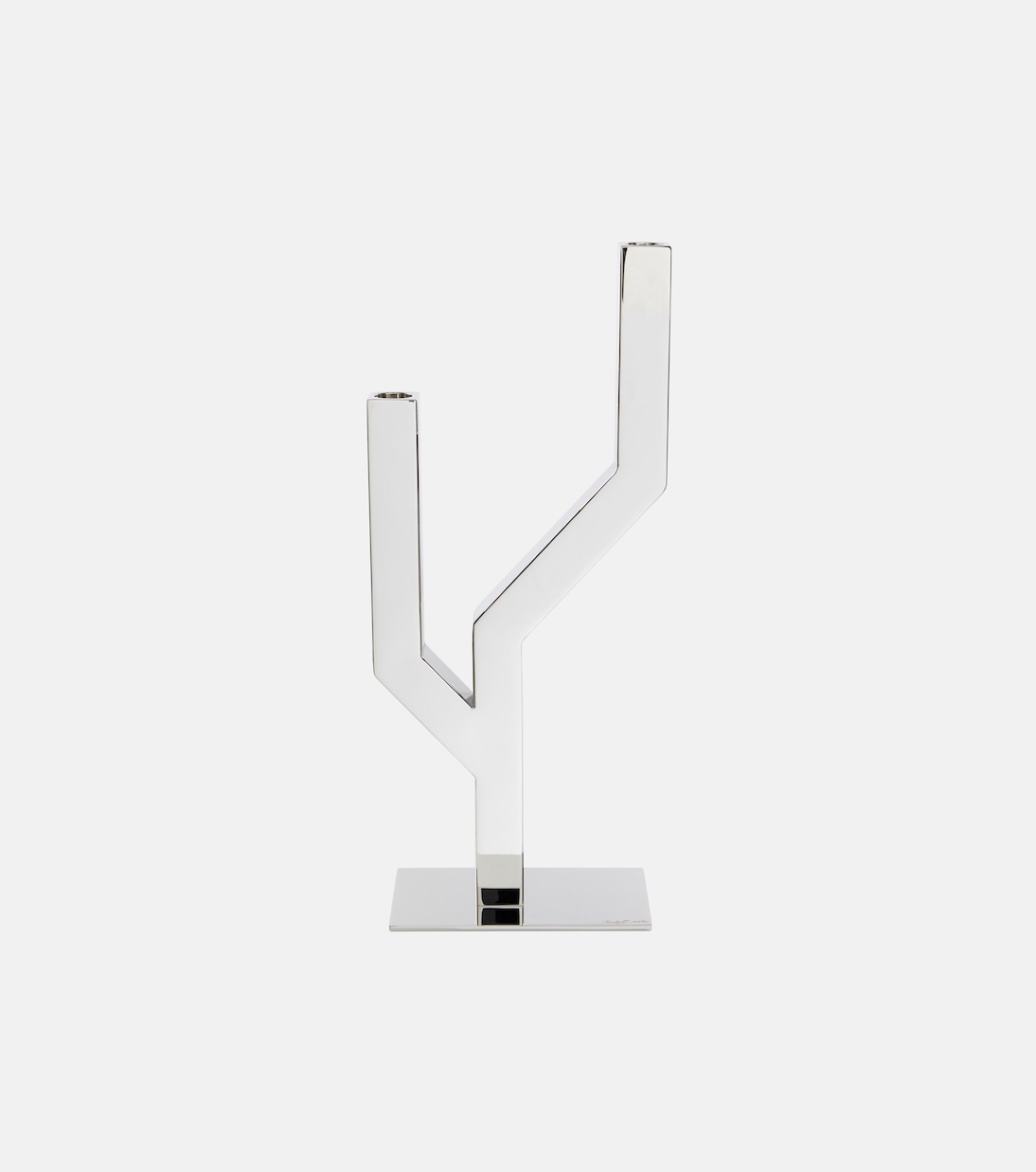 Christofle - Arborescence stainless steel candle holder