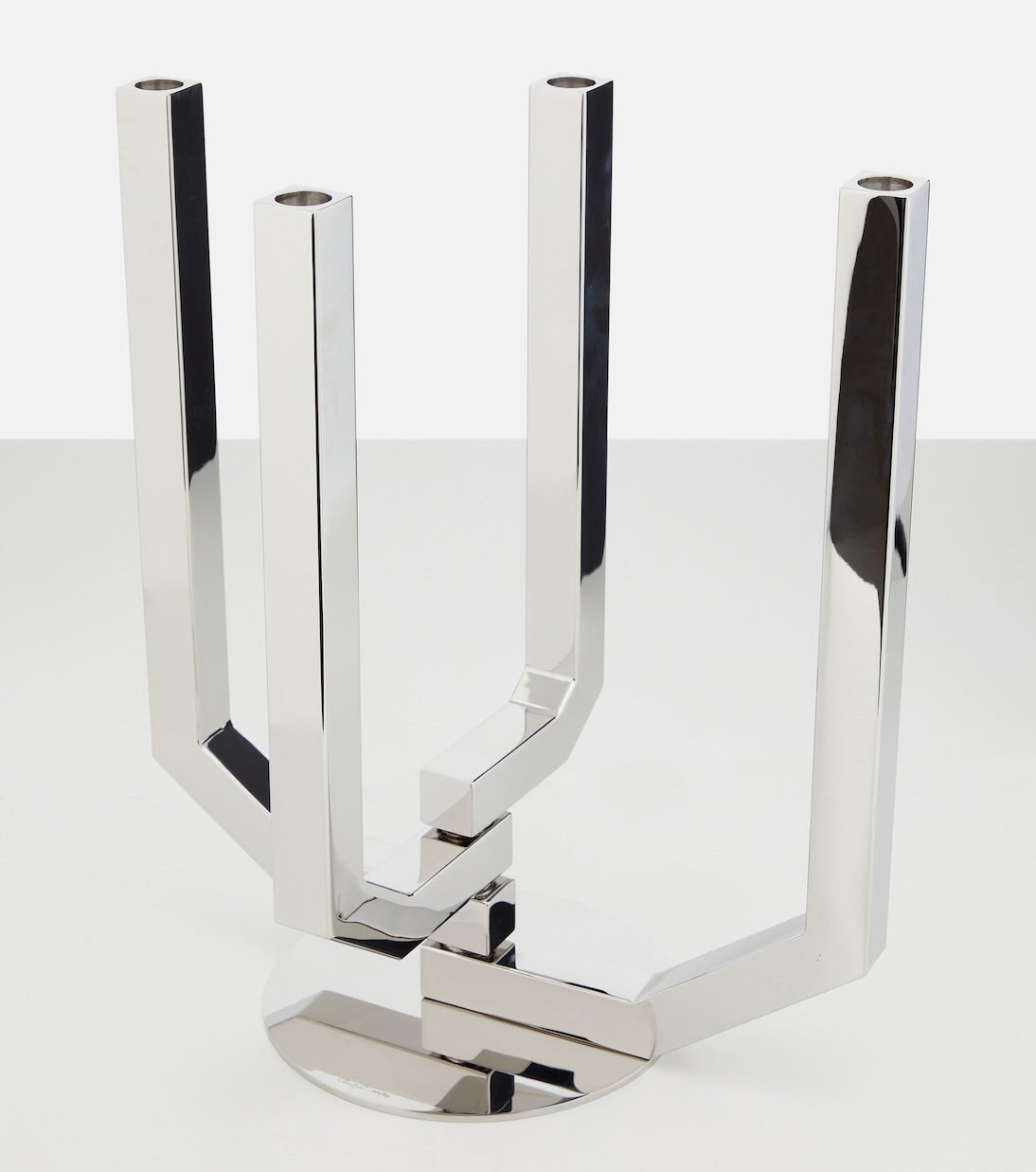 Christofle - Arborescence stainless steel candle holder