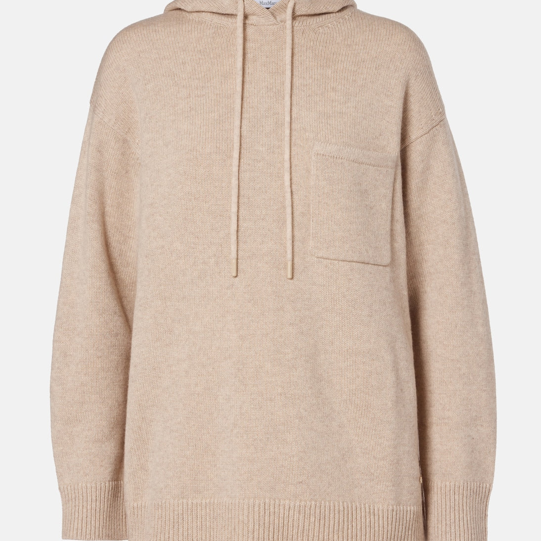 Max Mara - Liana wool and cashmere hoodie