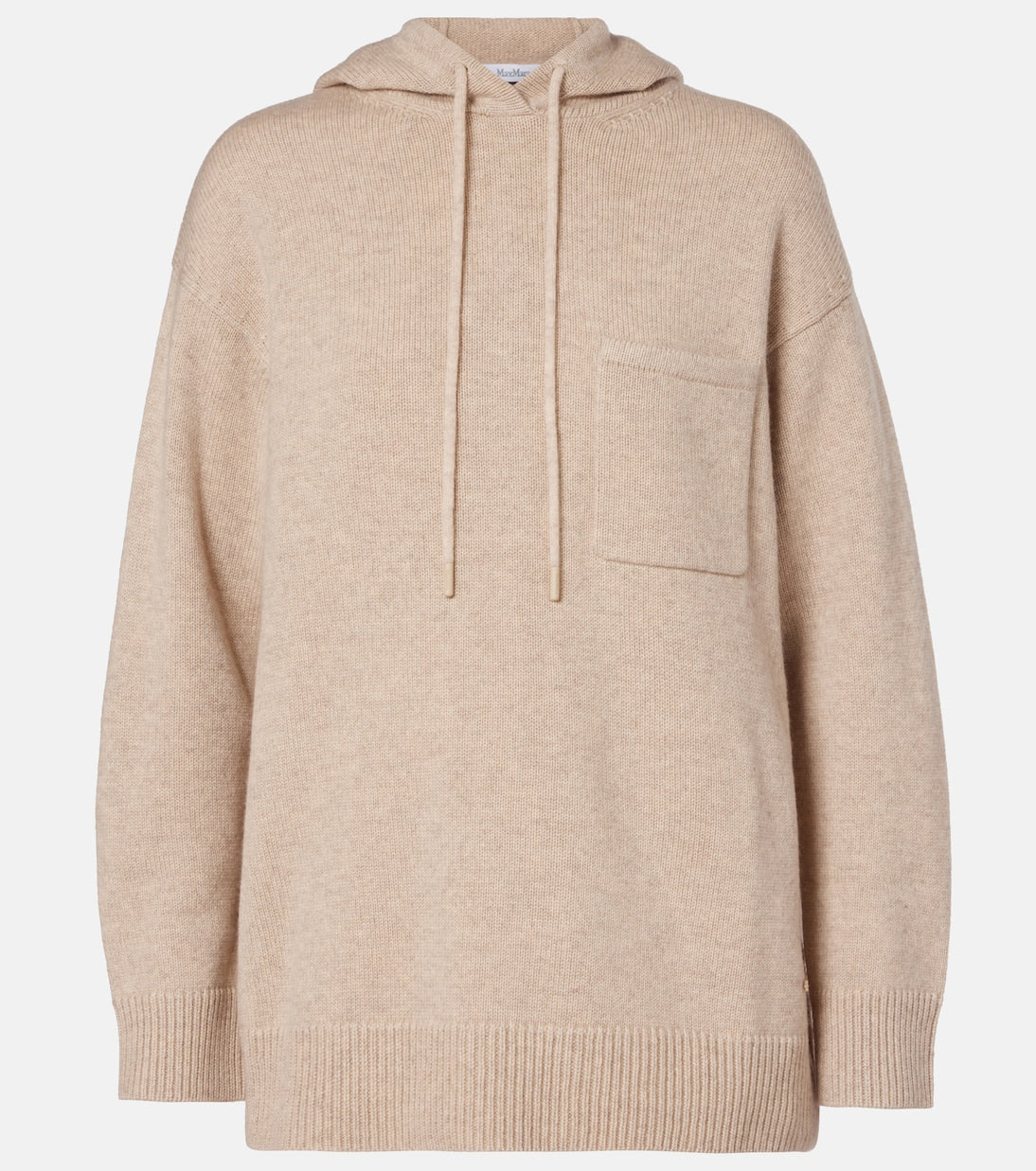Max Mara - Liana wool and cashmere hoodie