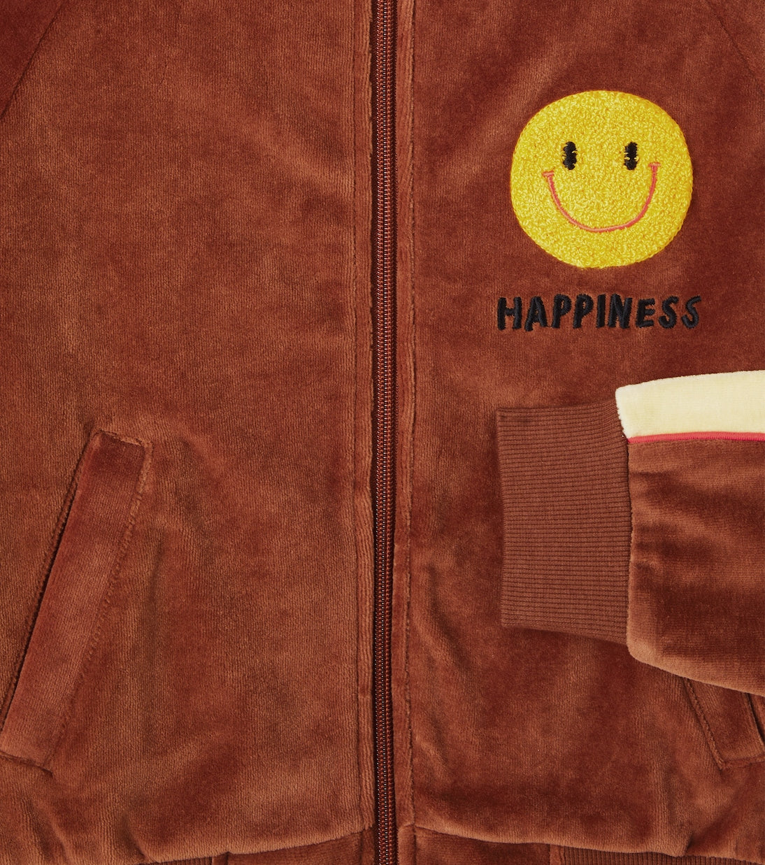 Jellymallow - Happiness cotton-blend velour sweatshirt