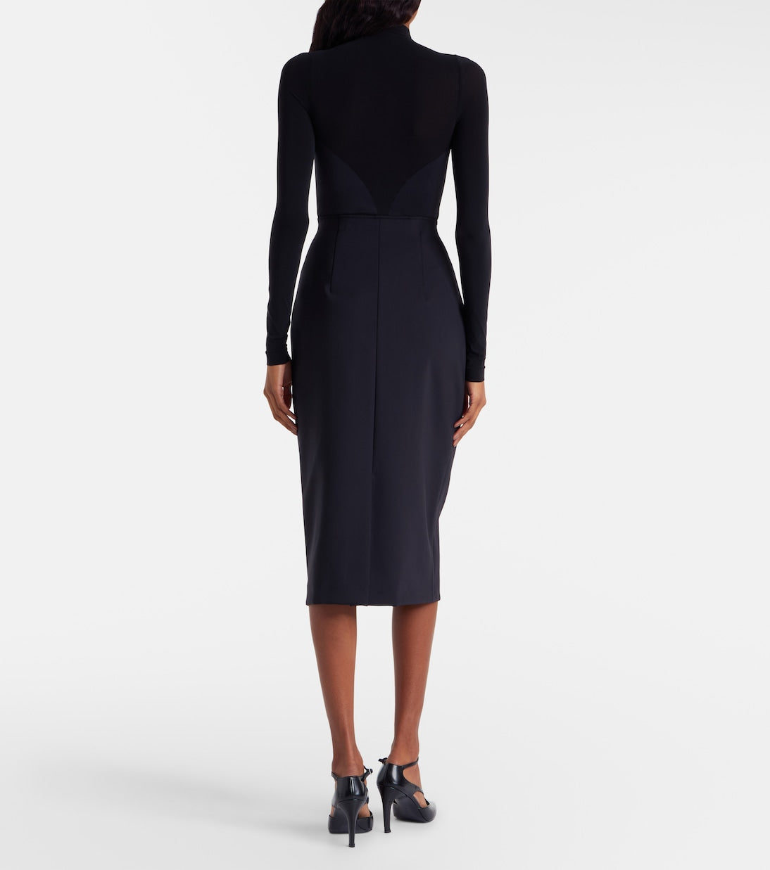 Wolford - Midnight Grace high-rise jersey pencil skirt
