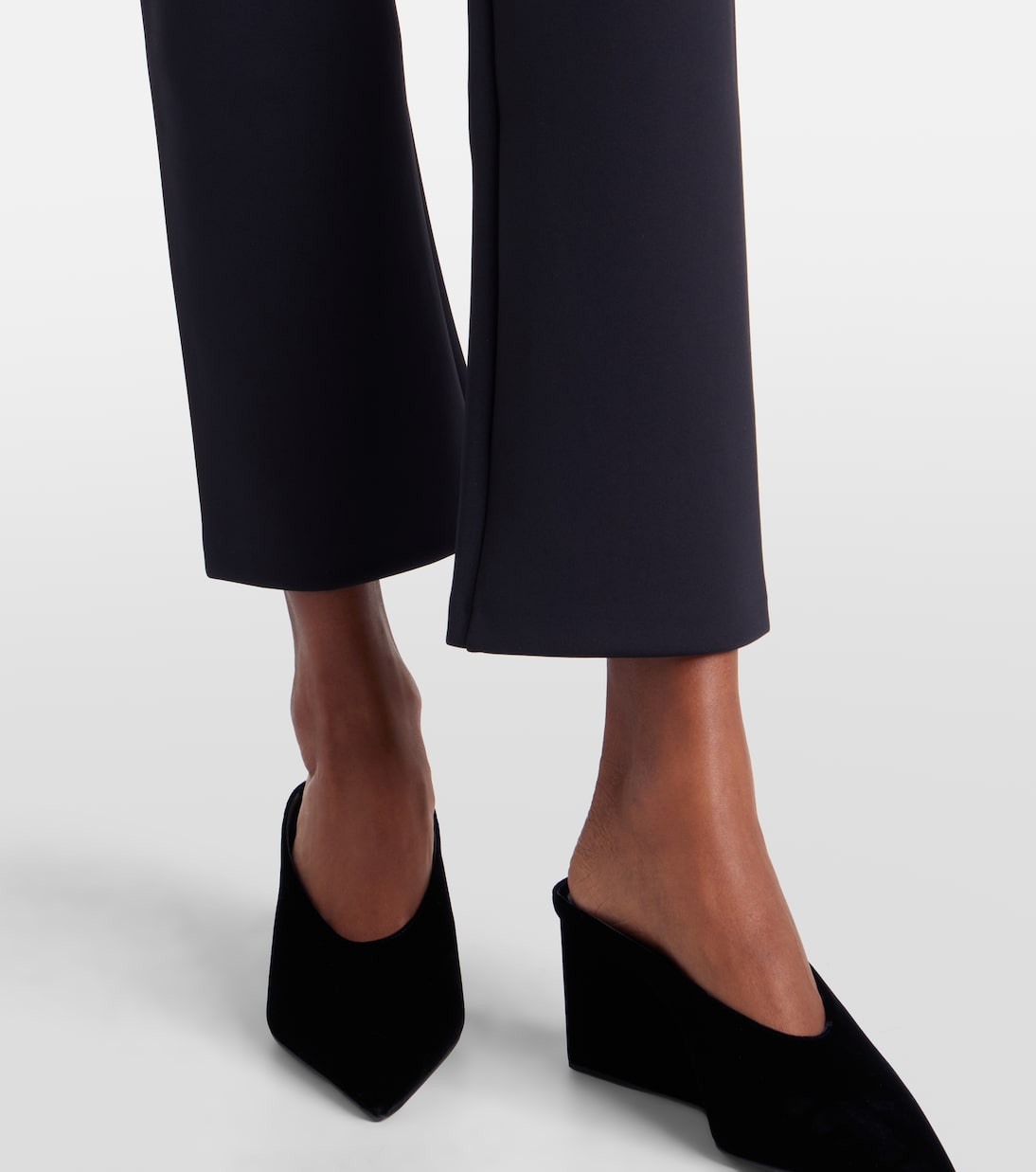 Wolford - Midnight Grace high-rise jersey slim pants