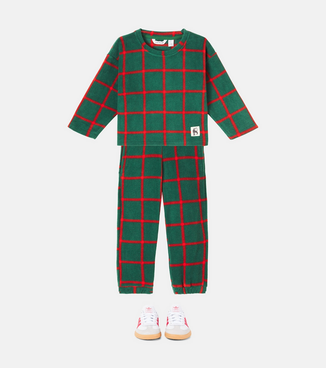 Mini Rodini - Checked fleece top
