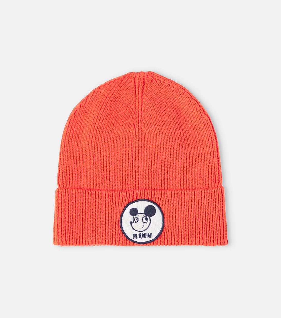 Mini Rodini - Appliqué cotton and wool beanie