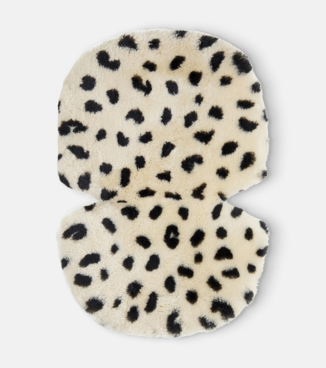 Binibamba - Baby Snuggler® leopard-print shearling stroller liner