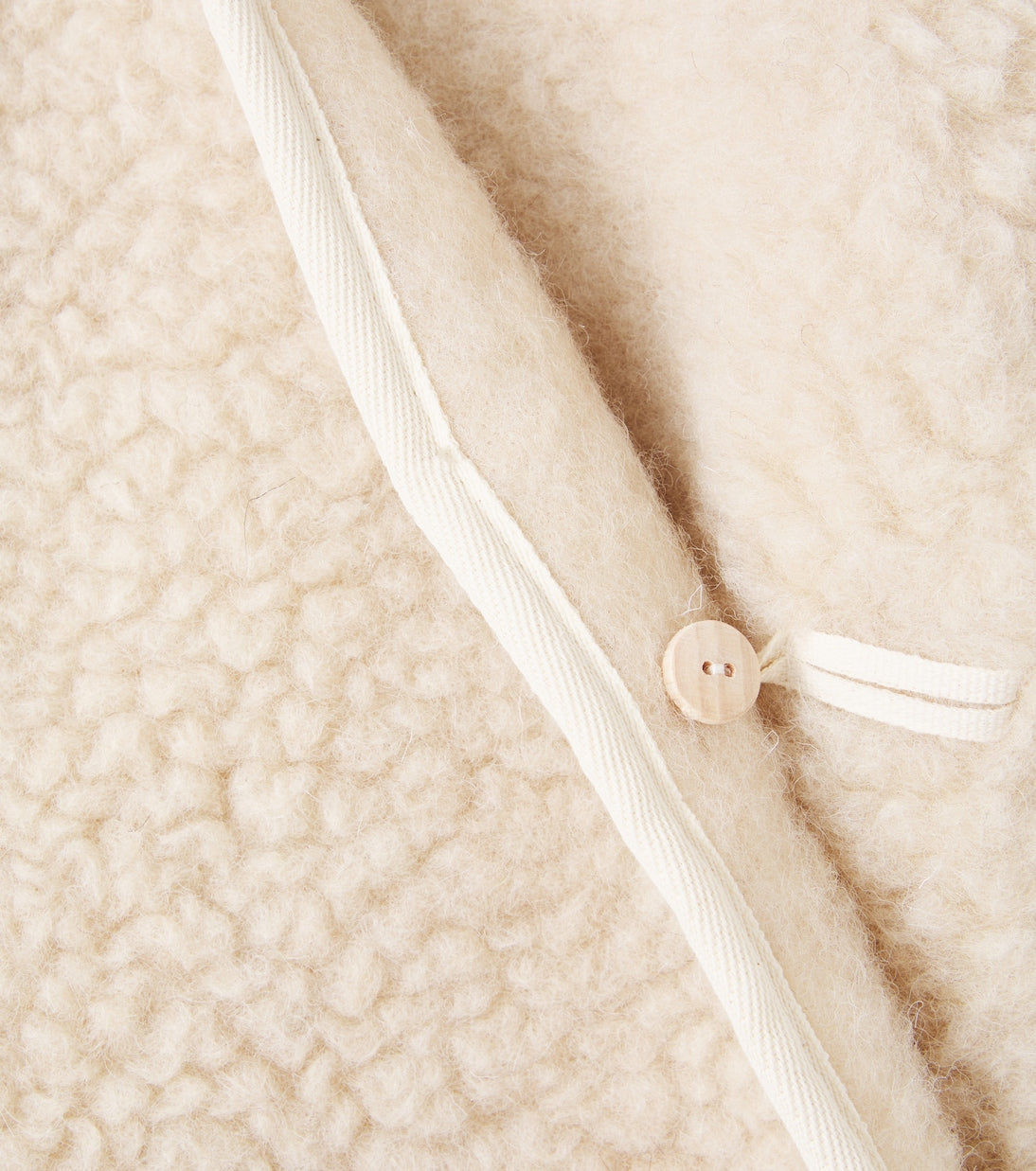 Binibamba - Baby hooded wool jacket