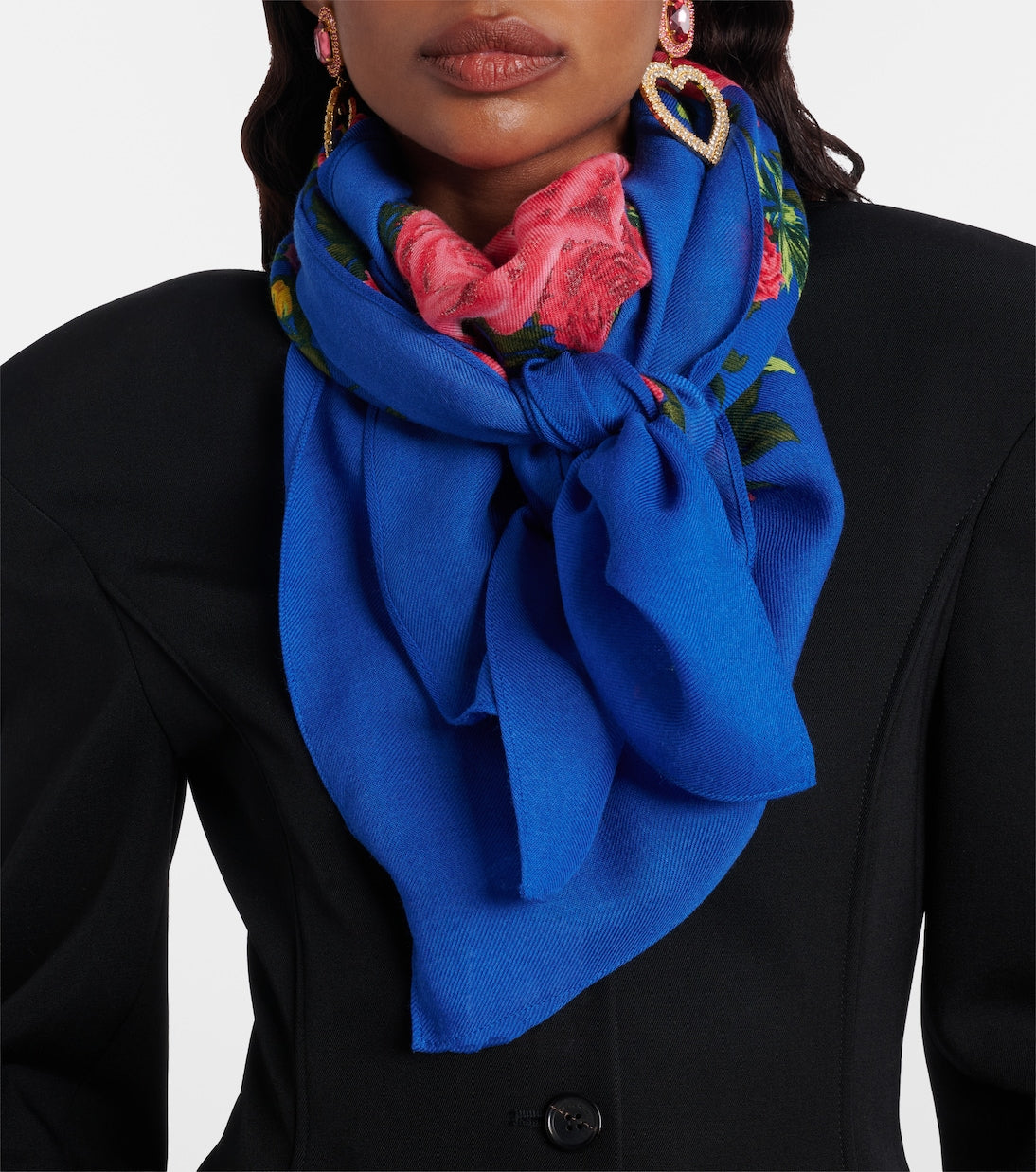 Magda Butrym - Floral wool scarf