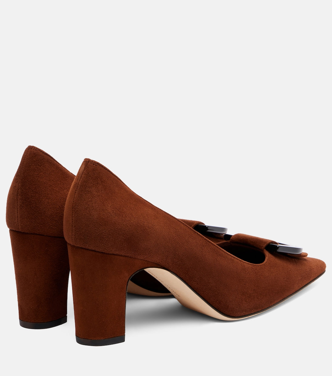 Manolo Blahnik - Beti 70 suede pumps