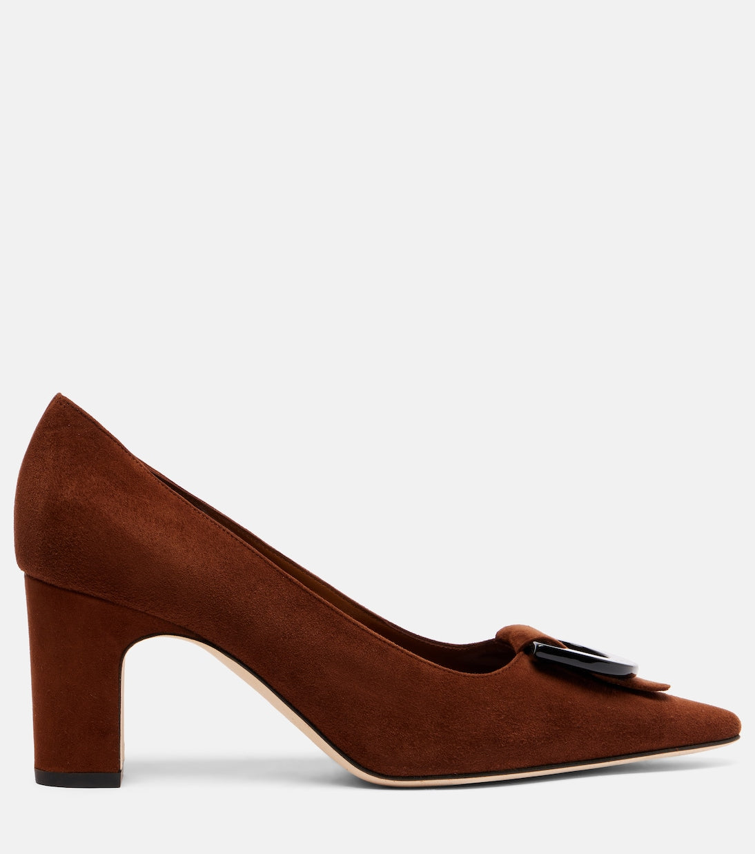 Manolo Blahnik - Beti 70 suede pumps