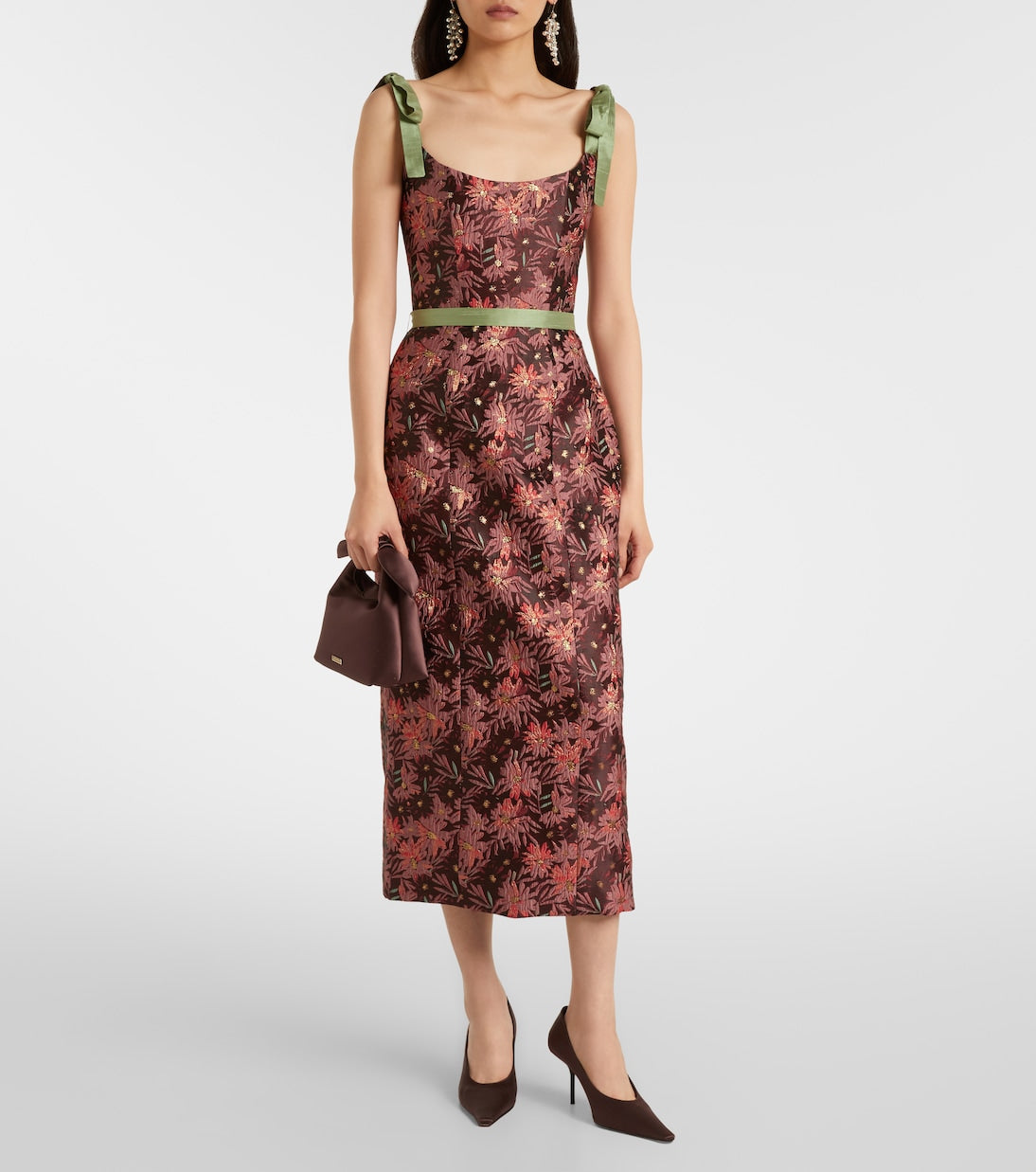 Markarian - Acacia floral brocade cocktail dress