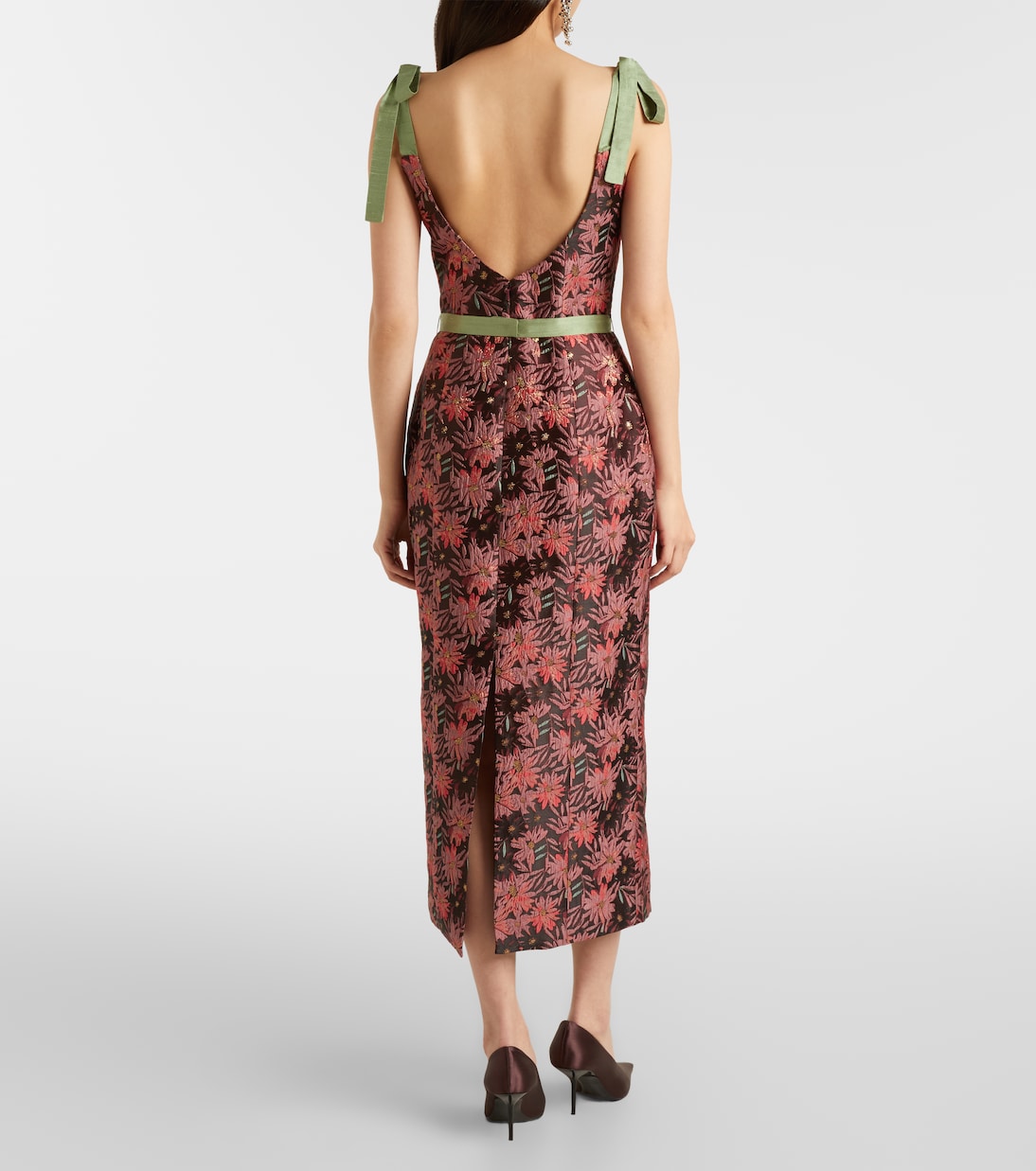 Markarian - Acacia floral brocade cocktail dress