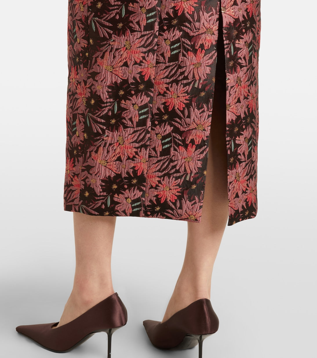 Markarian - Acacia floral brocade cocktail dress