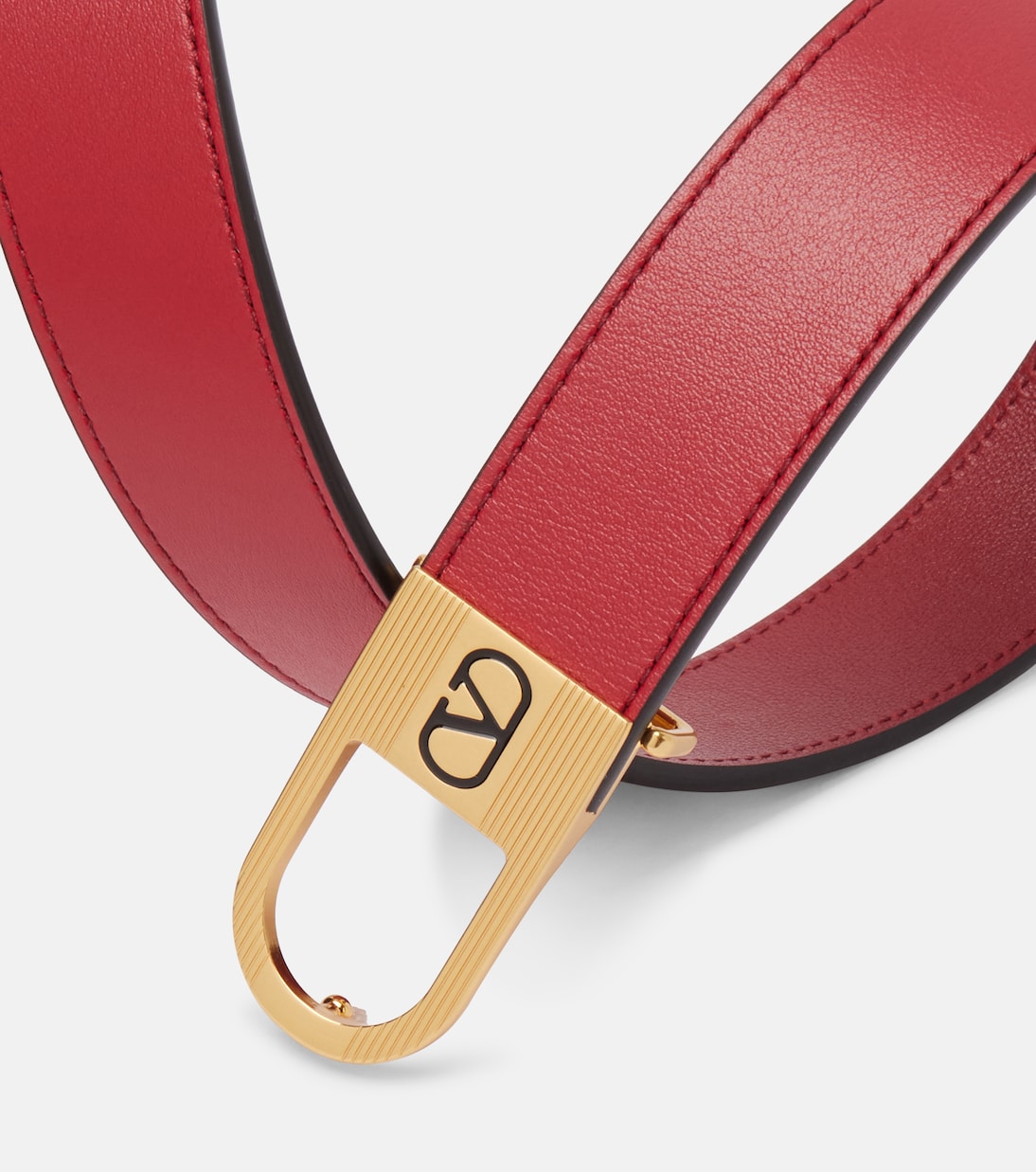 Valentino Garavani - VLogo leather belt