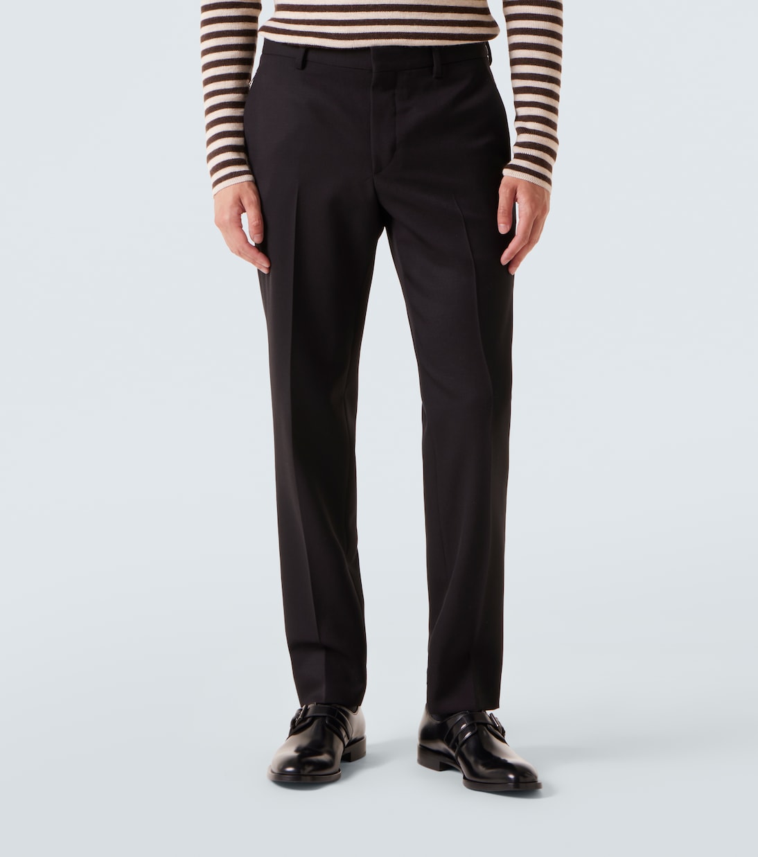 Prada - Virgin wool straight pants