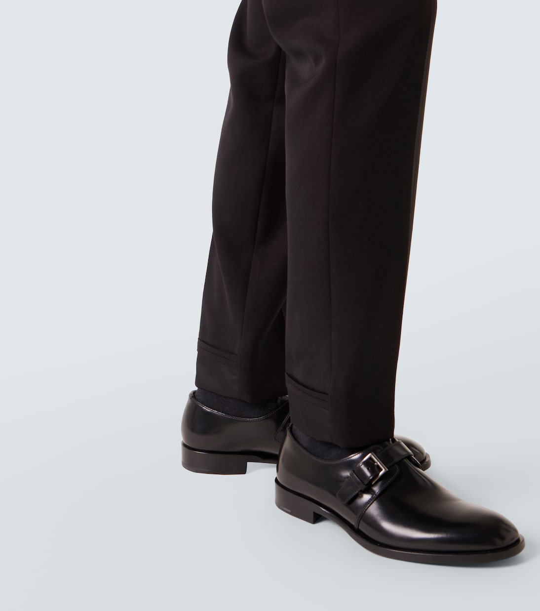Prada - Virgin wool straight pants