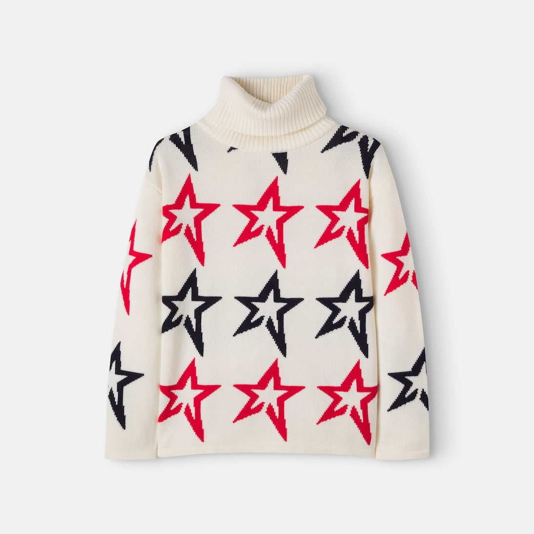 Perfect Moment Kids - Intarsia wool turtleneck sweater