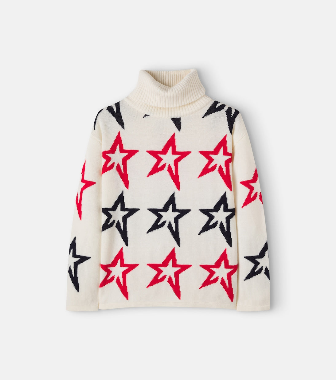 Perfect Moment Kids - Intarsia wool turtleneck sweater