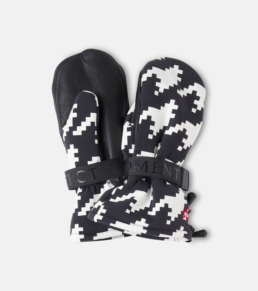 Perfect Moment Kids - Houndstooth ski gloves