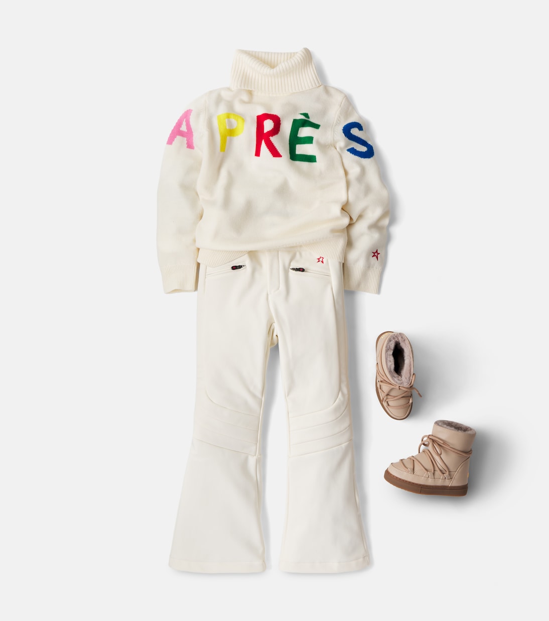 Perfect Moment Kids - Wool turtleneck sweater