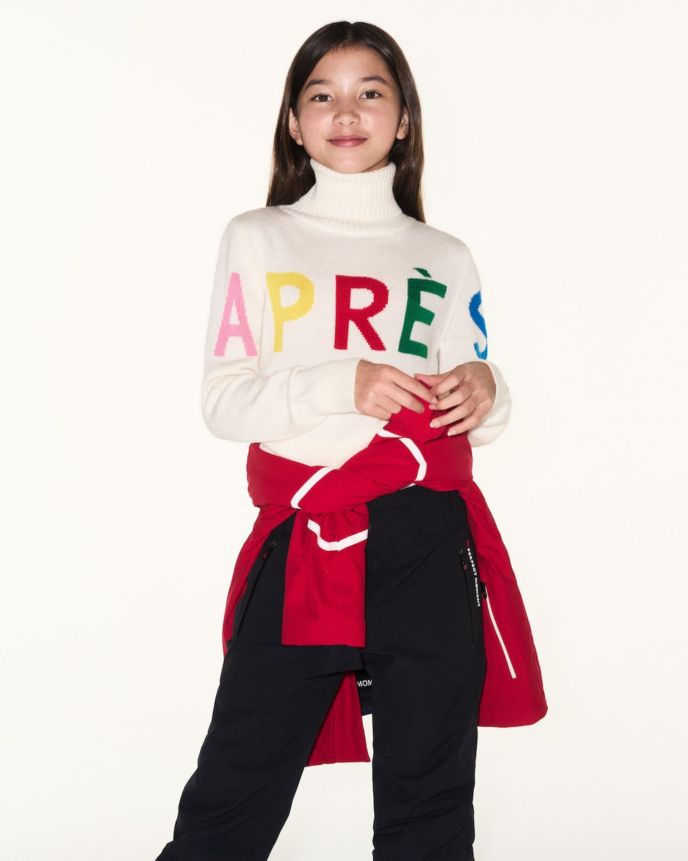 Perfect Moment Kids - Wool turtleneck sweater