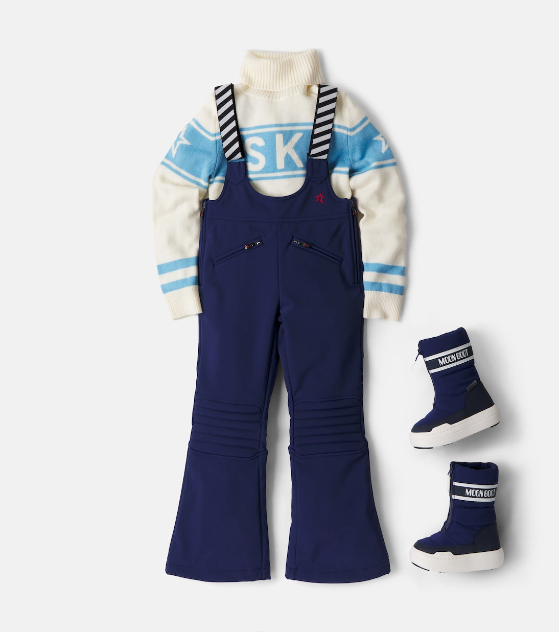 Perfect Moment Kids - Wool turtleneck sweater