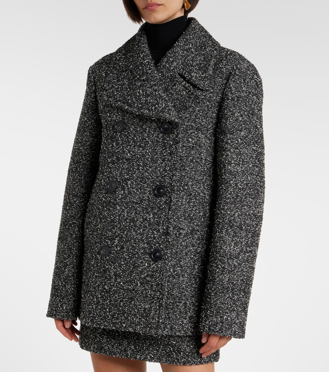 Sportmax - Olaf wool and cotton-blend coat