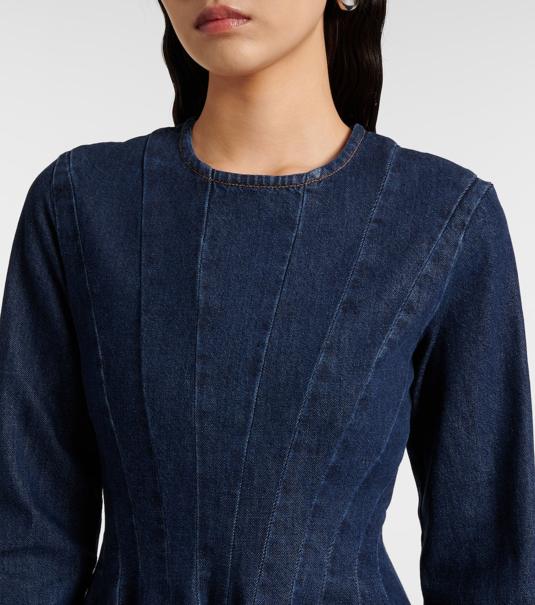 Sportmax - Aereo denim minidress
