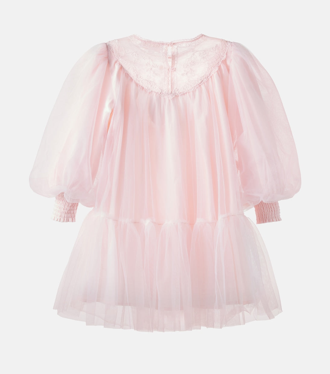 Petite Amalie - Lace-trimmed tulle dress