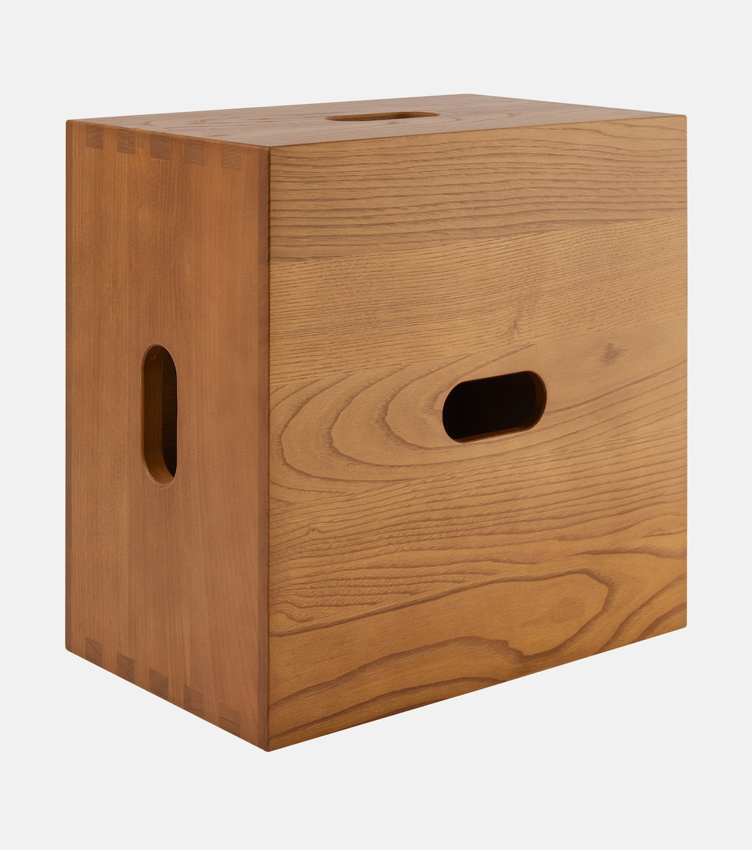 Cassina - LC14 Cabanon chestnut stool by Le Corbusier