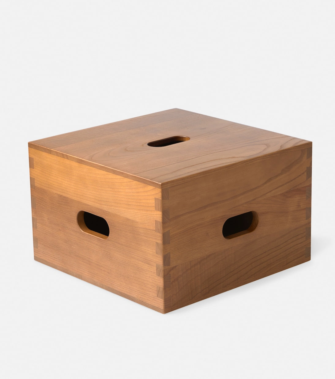 Cassina - LC14 Cabanon chestnut stool by Le Corbusier