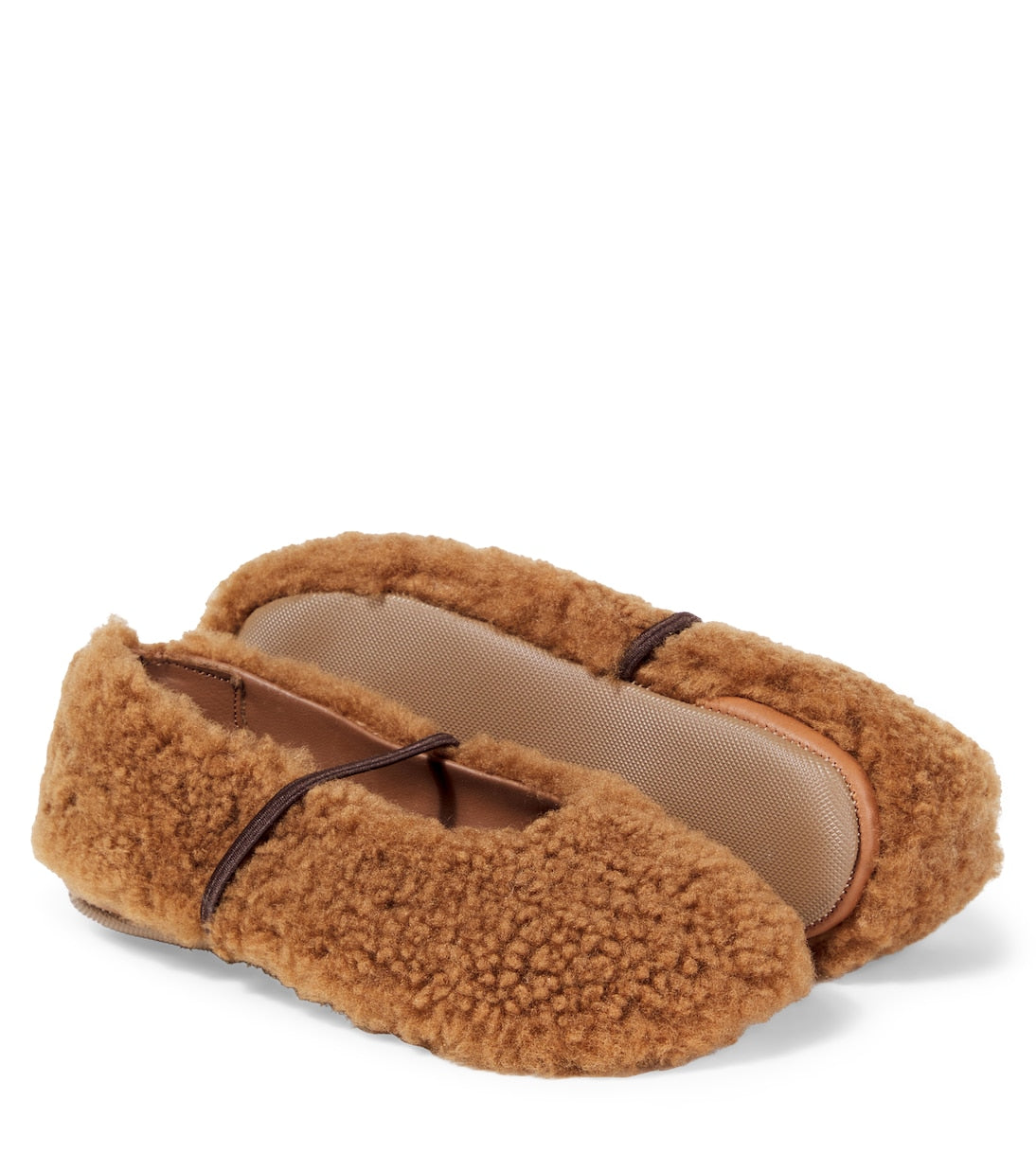 PèPè - Shearling ballet flats