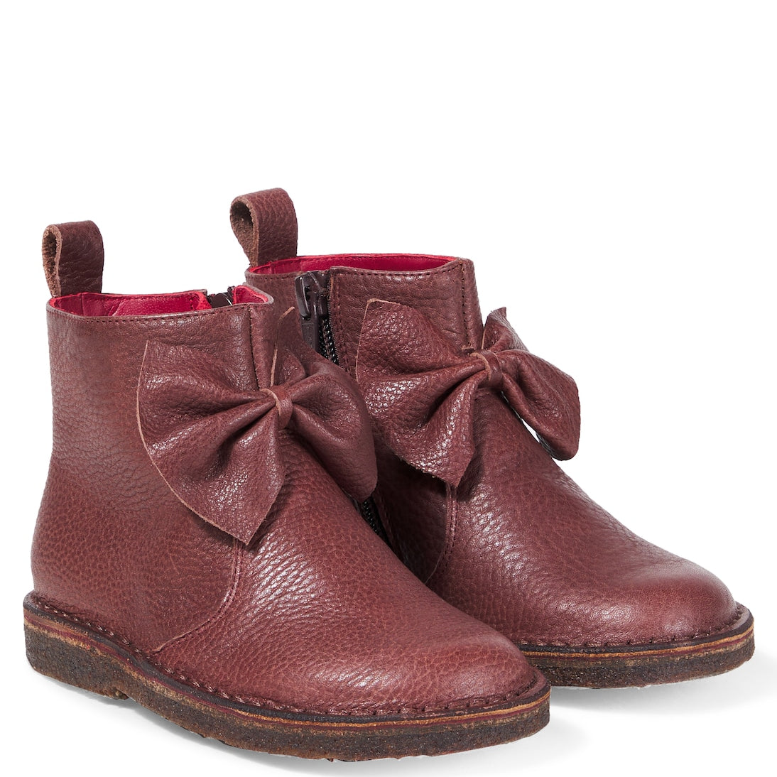 PèPè - Kava bow-detail leather boots