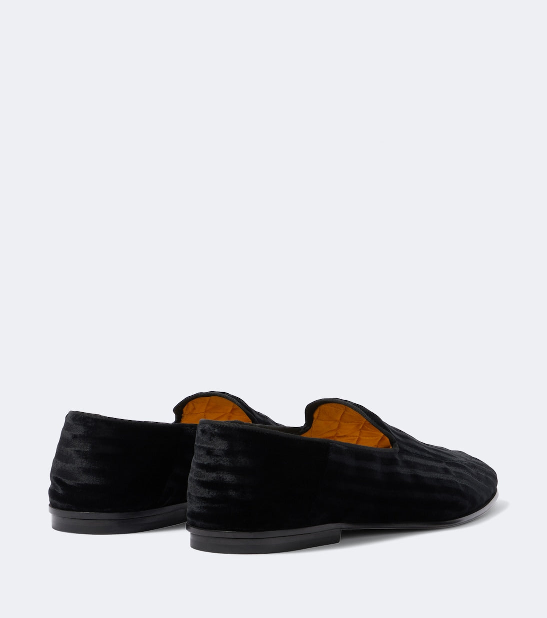 Tom Ford - Steven striped velvet loafers