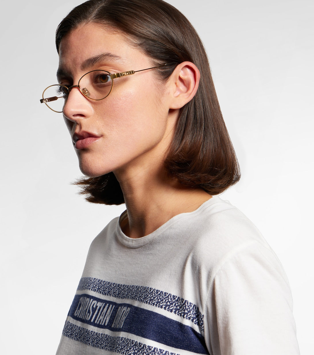 Dior Eyewear - DiorCannageO B3U oval glasses