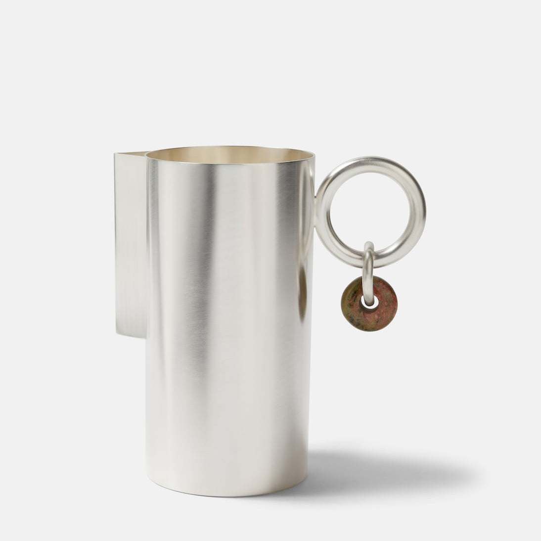 Natalia Criado - Embellished silver-plated pitcher