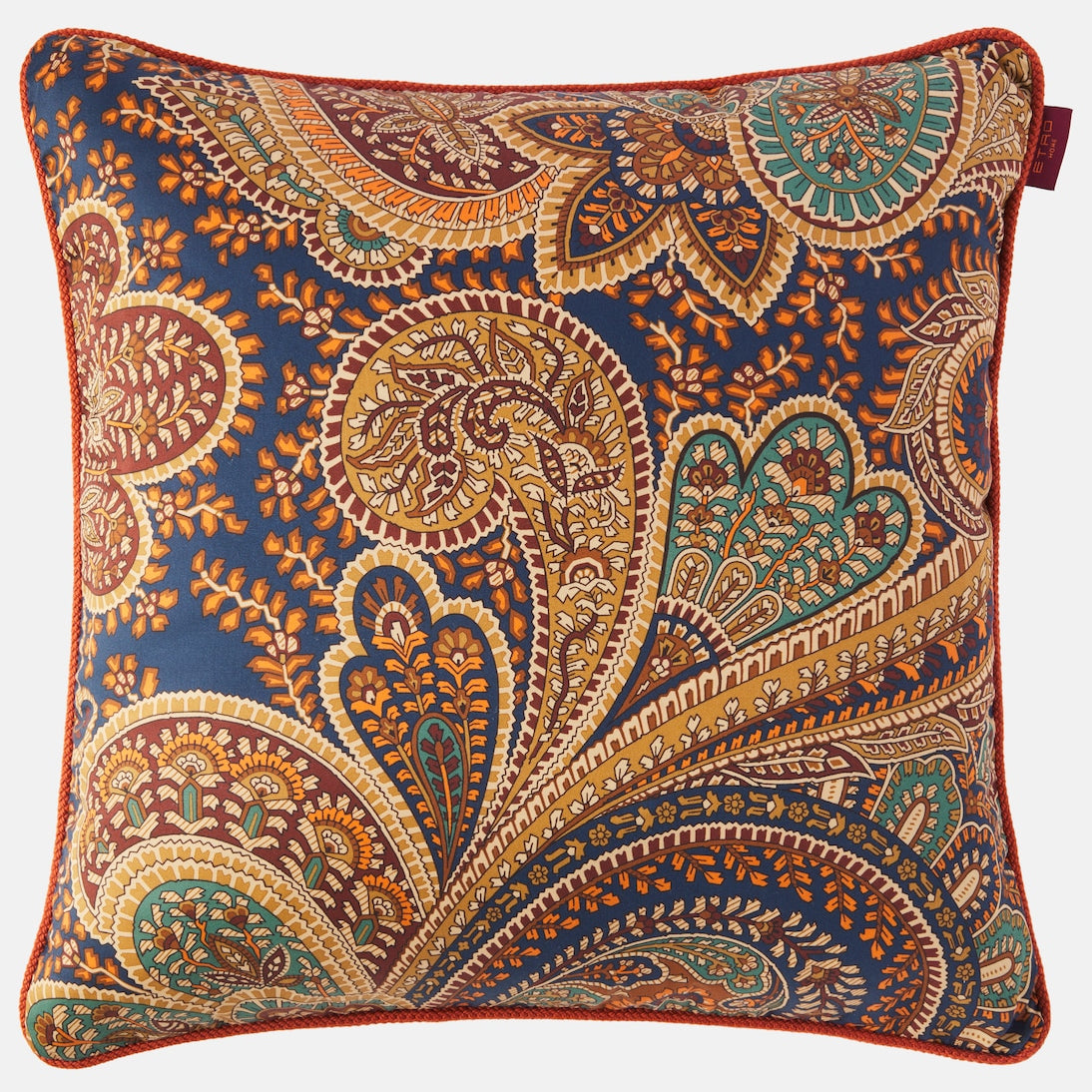 Etro - Giano paisley cotton cushion