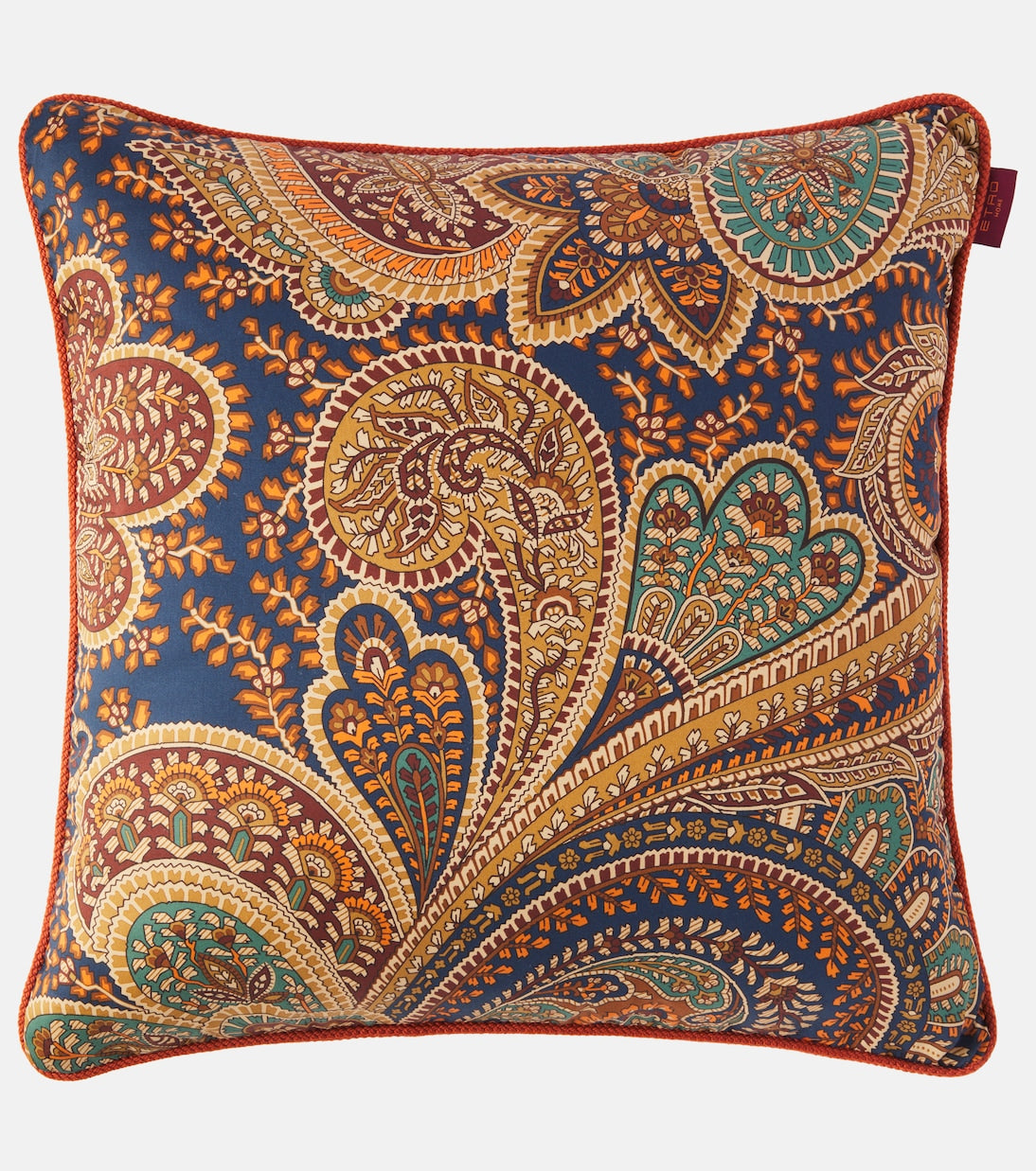 Etro - Giano paisley cotton cushion