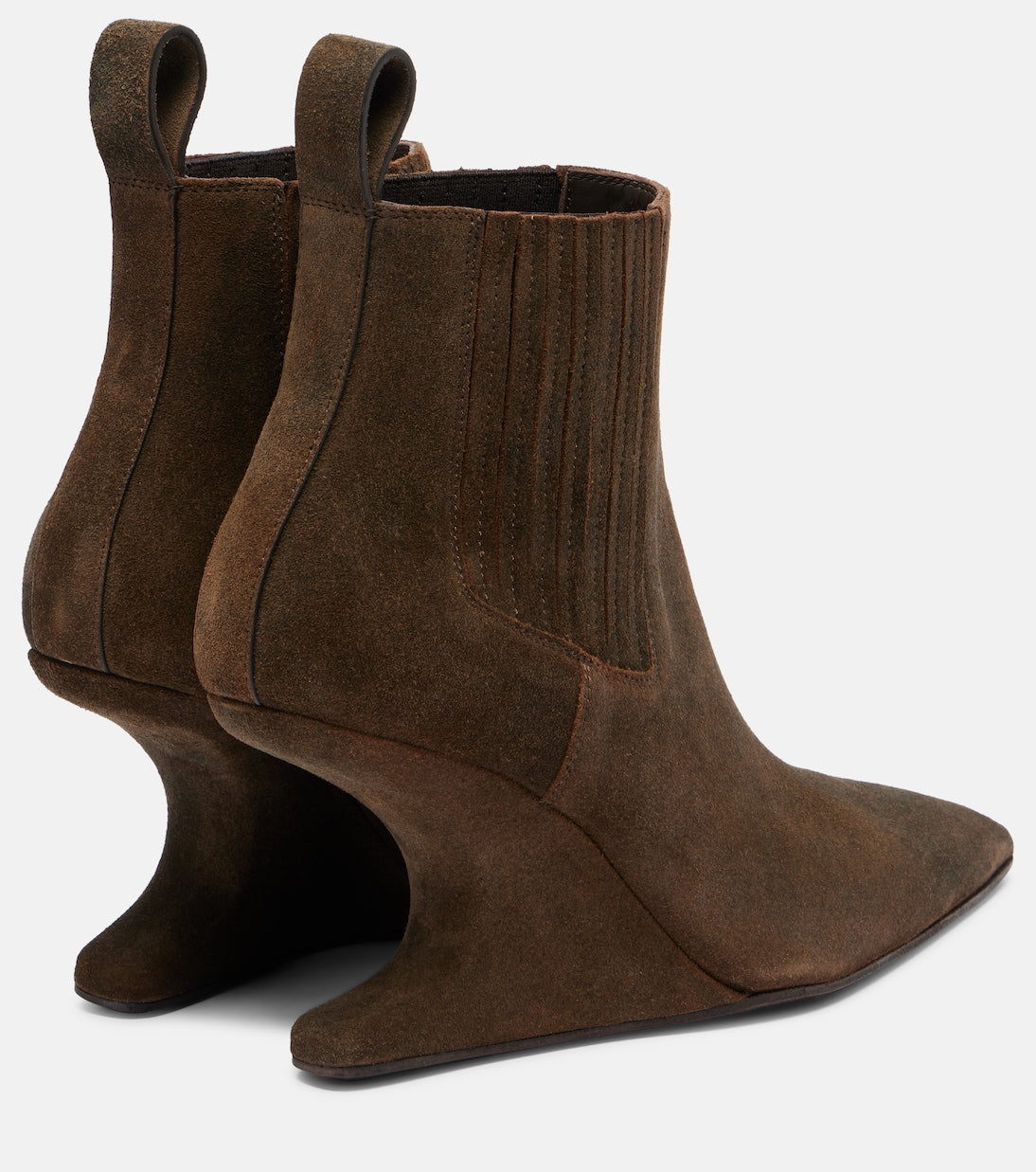 Rick Owens - Suede ankle boots