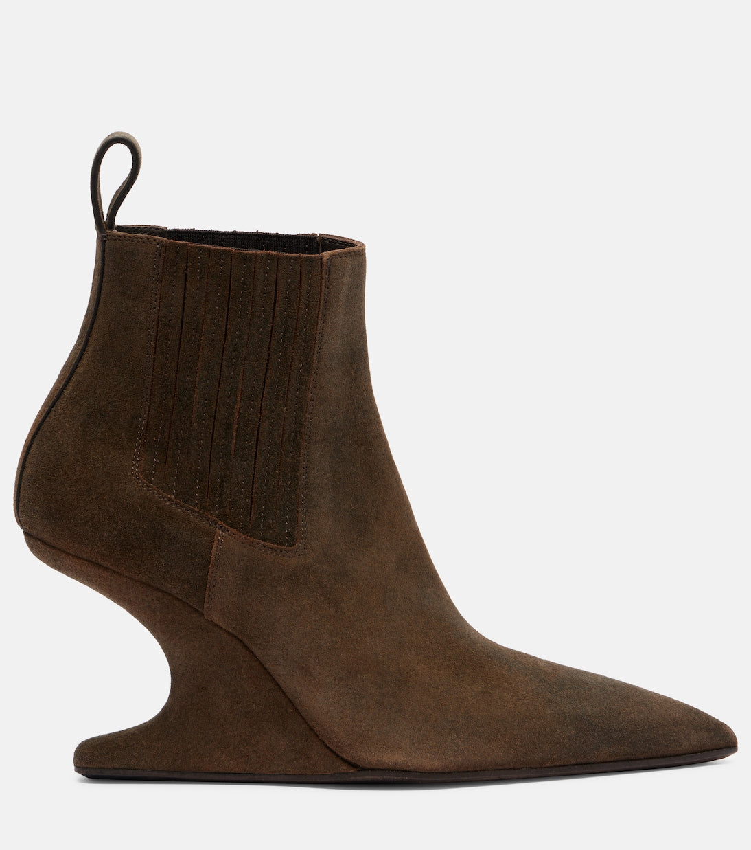 Rick Owens - Suede ankle boots