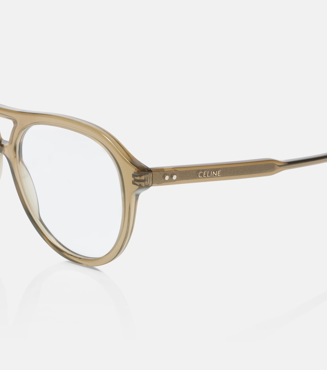Celine Eyewear - Celine Thin aviator glasses